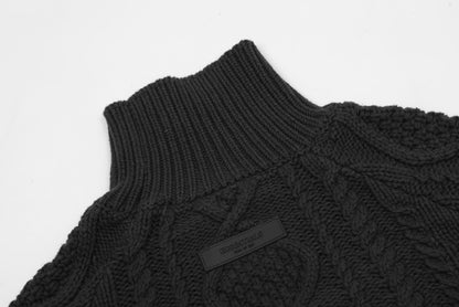 Fear of God ESSENTIALS Cable Knit Crewneck Sweater
