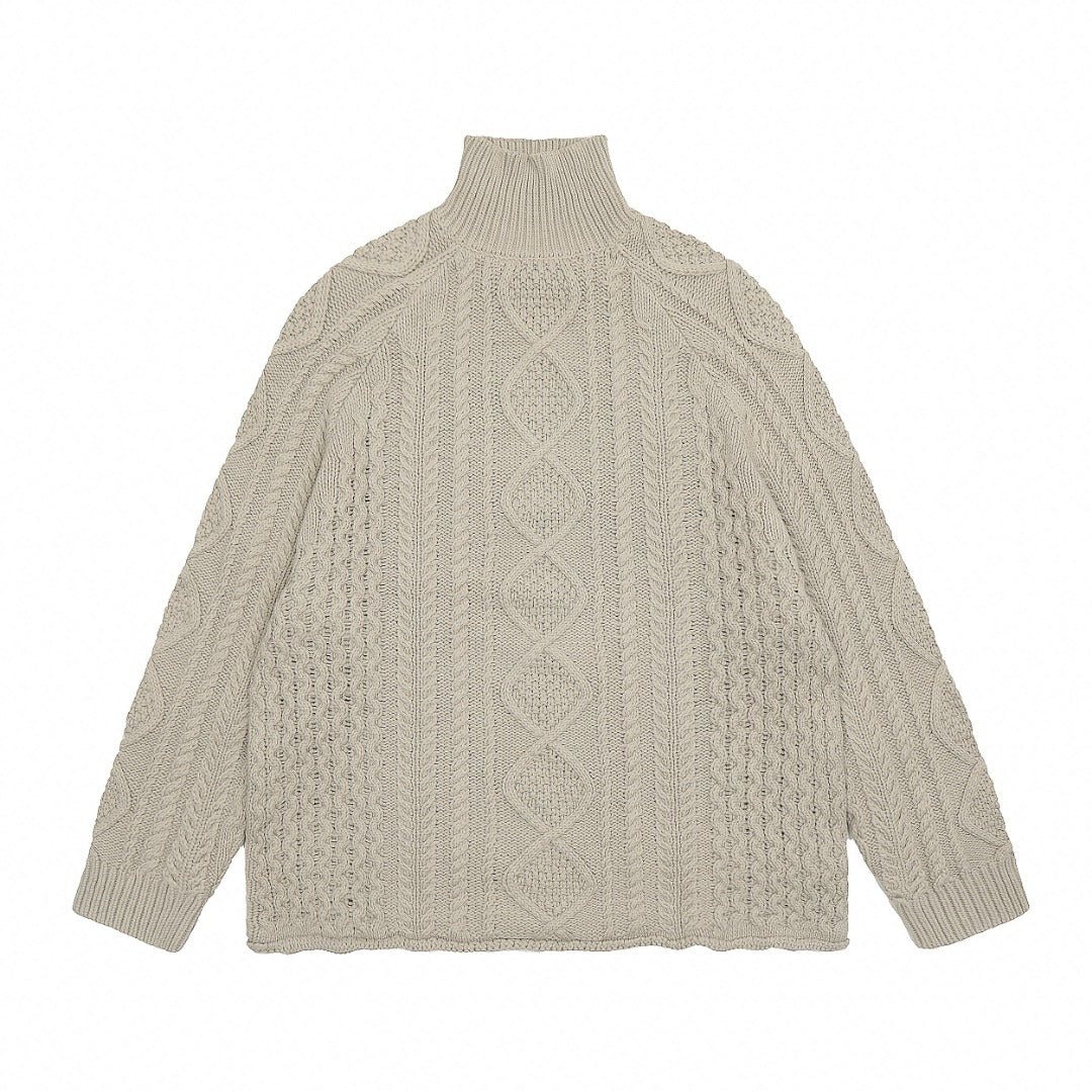Fear of God ESSENTIALS Cable Knit Crewneck Sweater