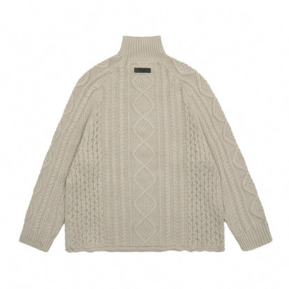 Fear of God ESSENTIALS Cable Knit Crewneck Sweater