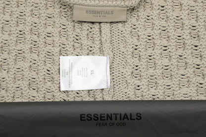 Fear of God ESSENTIALS Cable Knit Crewneck Sweater