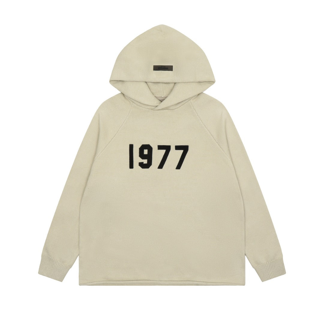 Fear of God ESSENTIALS 1977 Crewneck Hooded Sweater