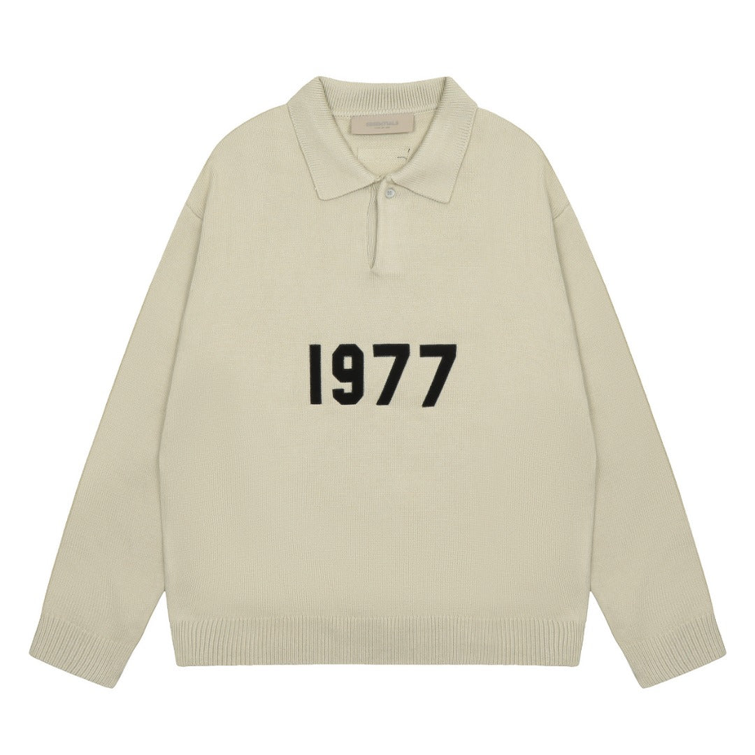 Fear of God Essentials 1977 Polo Collar Sweater