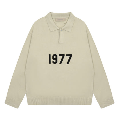 Fear of God Essentials 1977 Polo Collar Sweater