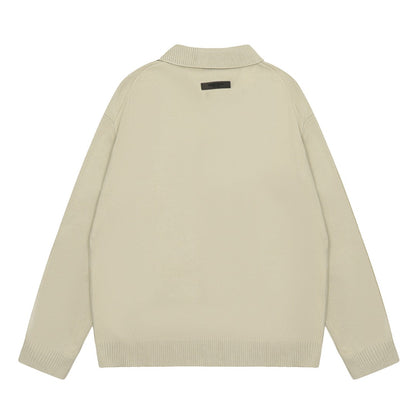Fear of God Essentials 1977 Polo Collar Sweater
