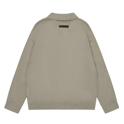 Fear of God Essentials 1977 Polo Collar Sweater