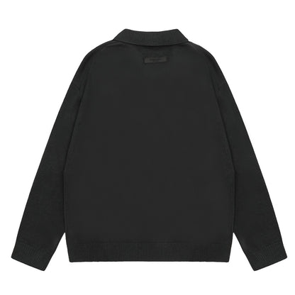 Fear of God Essentials 1977 Polo Collar Sweater