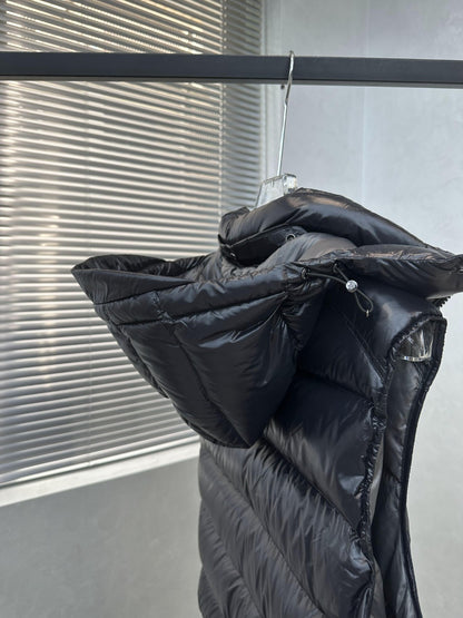 Moncler Bormes Quilted Hooded Down Vest
