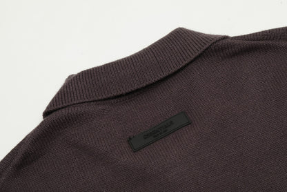 Fear of God Essentials Classic Polo Collar Sweater – 2024 Autumn Collection