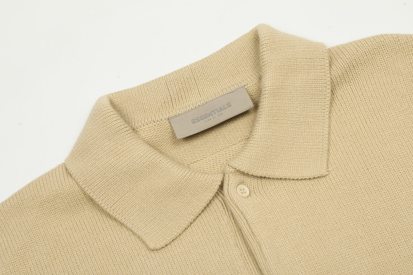 Fear of God Essentials Classic Polo Collar Sweater – 2024 Autumn Collection
