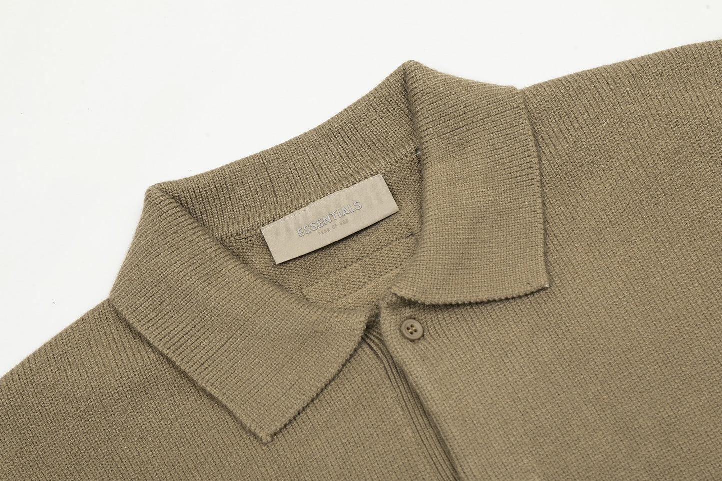 Fear of God Essentials Classic Polo Collar Sweater – 2024 Autumn Collection