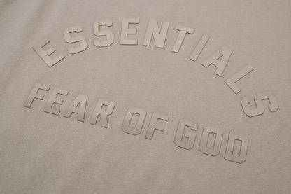 Fear of God ESSENTIALS Logo Mock Neck Long Sleeve T-Shirt – New Collection