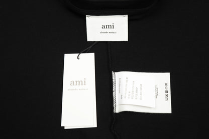 AMI Paris Classic Large Logo Embroidered Heart T-Shirt – 2025SS
