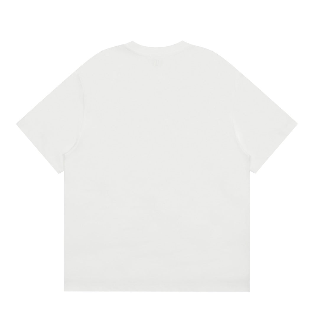 Ami Paris Classic Heart Embroidered T-Shirt – 2025SS