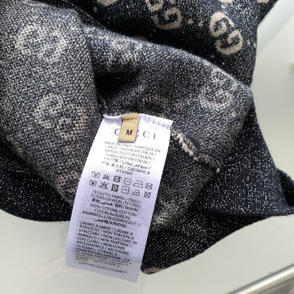 Gucci Silver Thread Jacquard Crewneck Sweater – Autumn/Winter Collection