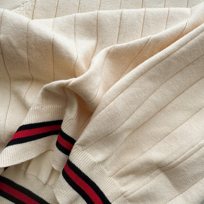 Gucci V-Neck Italian Knit Sweater