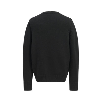 Burberry Equestrian Knight Logo Cashmere Blend Knit Sweater – 25SS