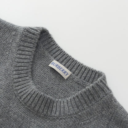 Burberry Equestrian Knight Logo Cashmere Blend Knit Sweater – 25SS
