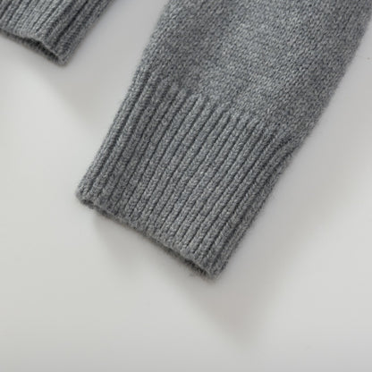 Burberry Equestrian Knight Logo Cashmere Blend Knit Sweater – 25SS