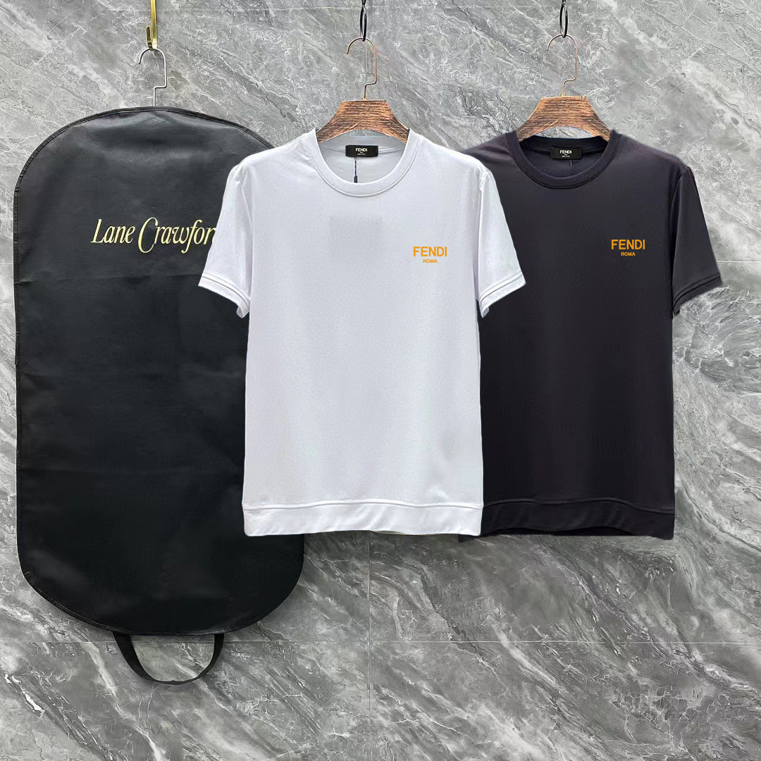Fendi Mercerized Cotton T-Shirt – 25SS Collection