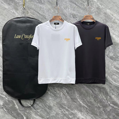 Fendi Mercerized Cotton T-Shirt – 25SS Collection