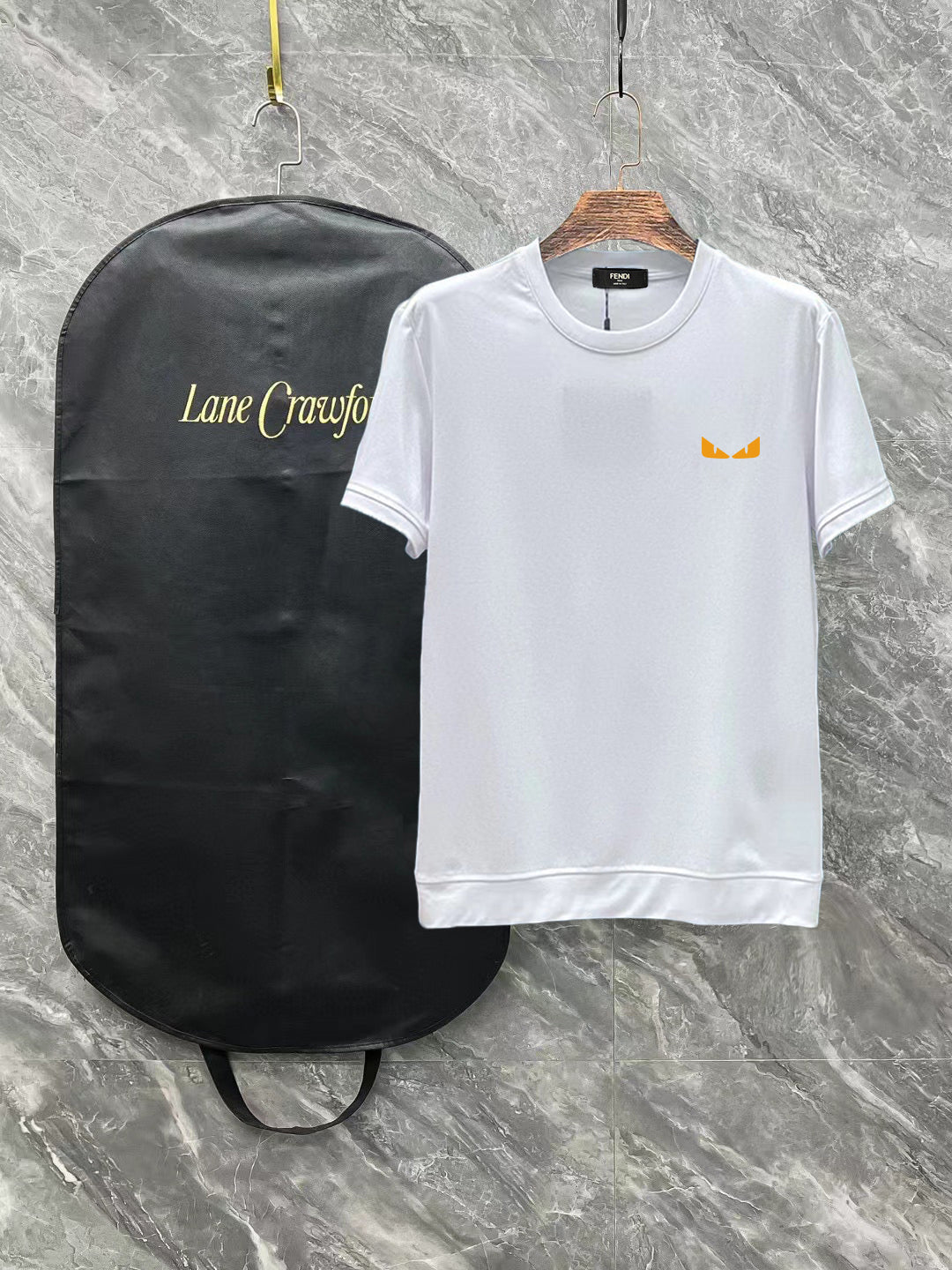 Fendi Mercerized Cotton T-Shirt – 25SS Collection