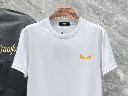 Fendi Mercerized Cotton T-Shirt – 25SS Collection