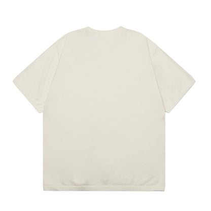 AMI Paris Classic Heart Embroidered Knit Short Sleeve – 2025SS
