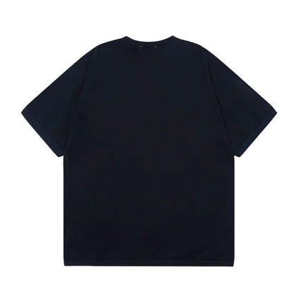 AMI Paris Classic Heart Embroidered Knit Short Sleeve – 2025SS
