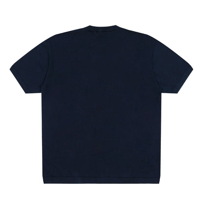 Ami Paris Classic Heart Embroidered Knit T-Shirt – 2025SS