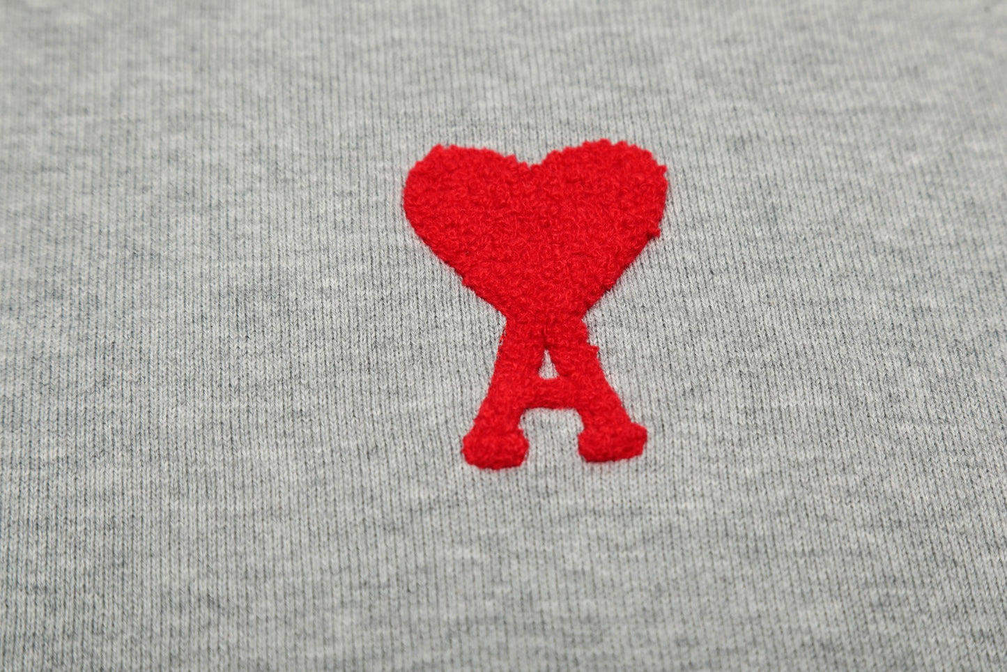 Ami Paris Classic Heart Embroidered Knit T-Shirt – 2025SS