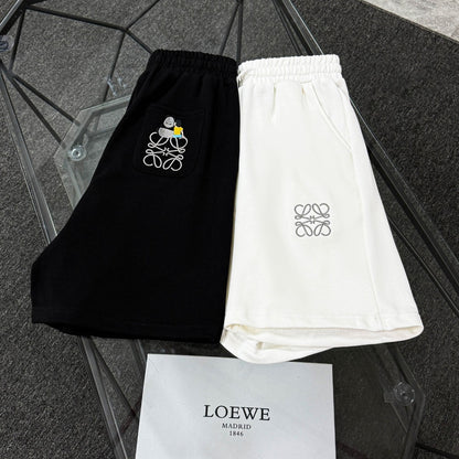 Loewe Classic Element Embroidered Shorts