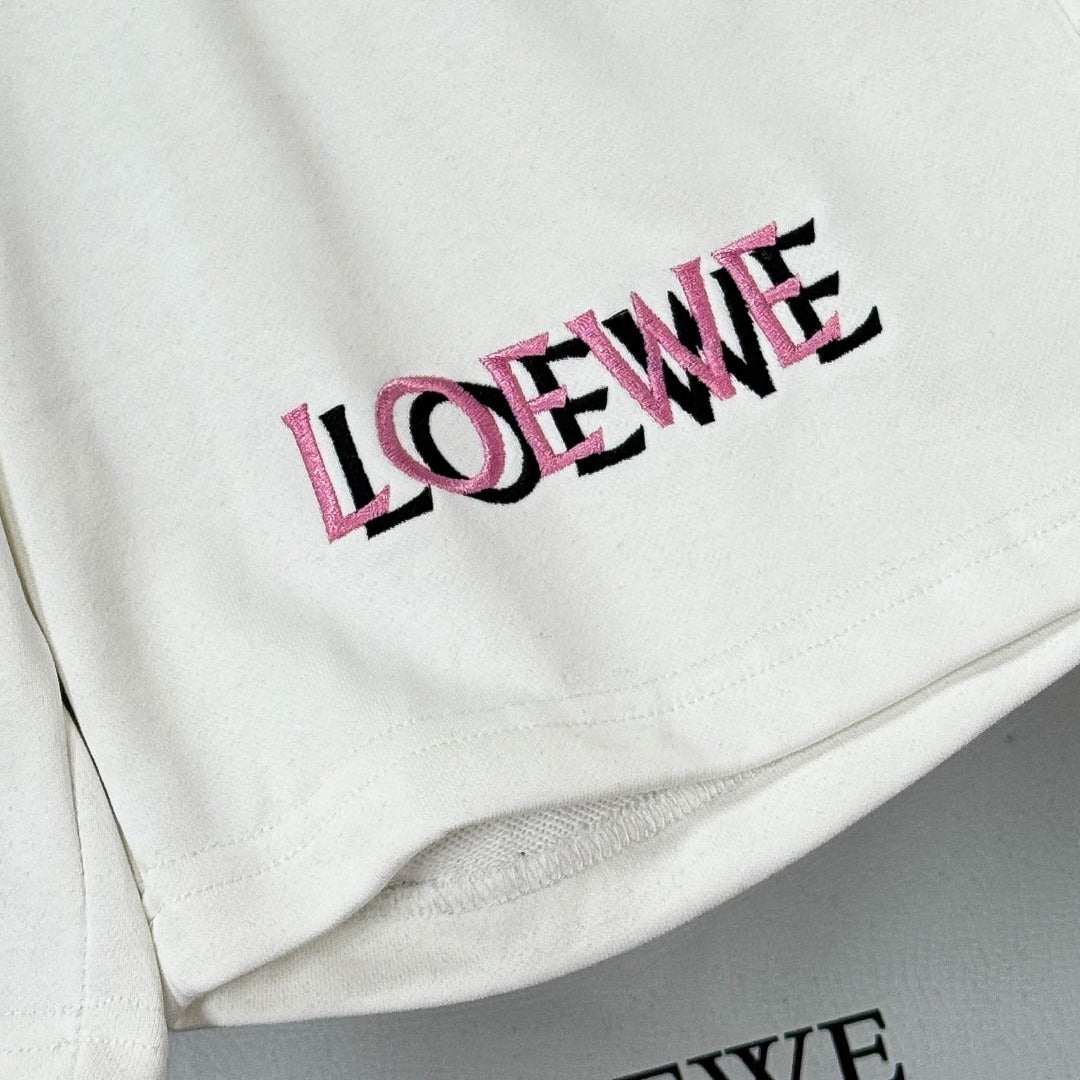 Loewe Classic Element Embroidered Shorts
