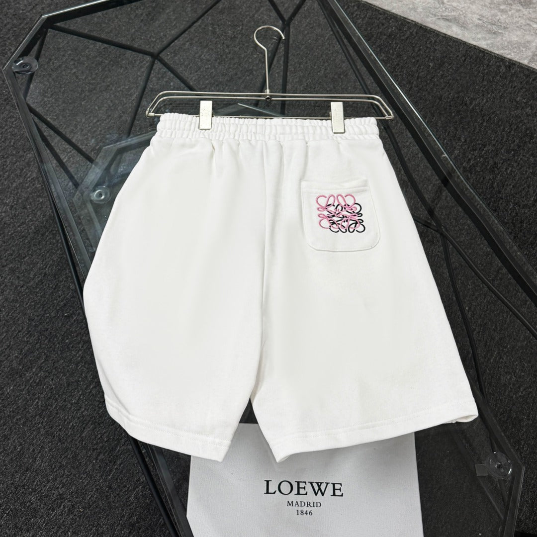 Loewe Classic Element Embroidered Shorts