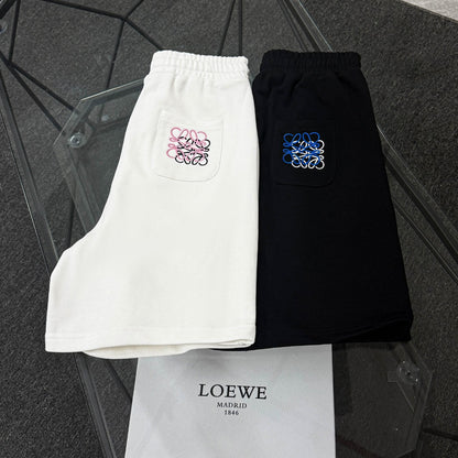 Loewe Classic Element Embroidered Shorts