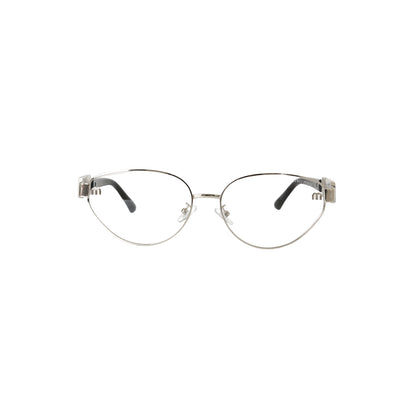 Miu Miu Logo Design Oval Metal Unisex Sunglasses