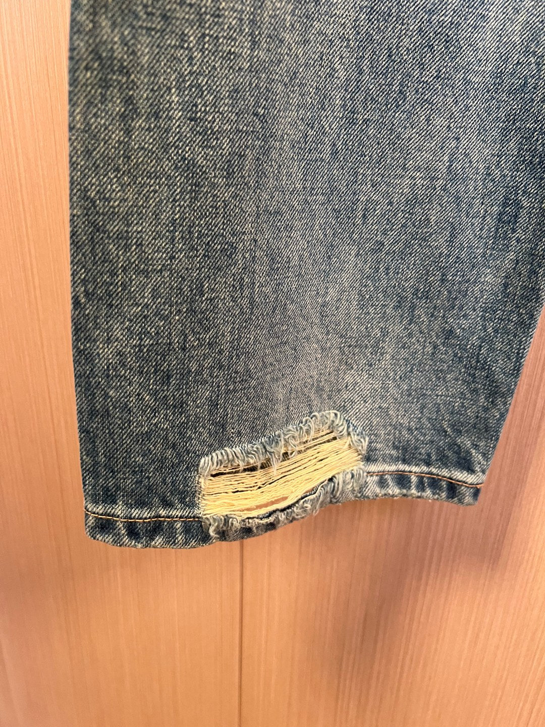 Prada Washed Distressed Vintage Jeans – 25FW