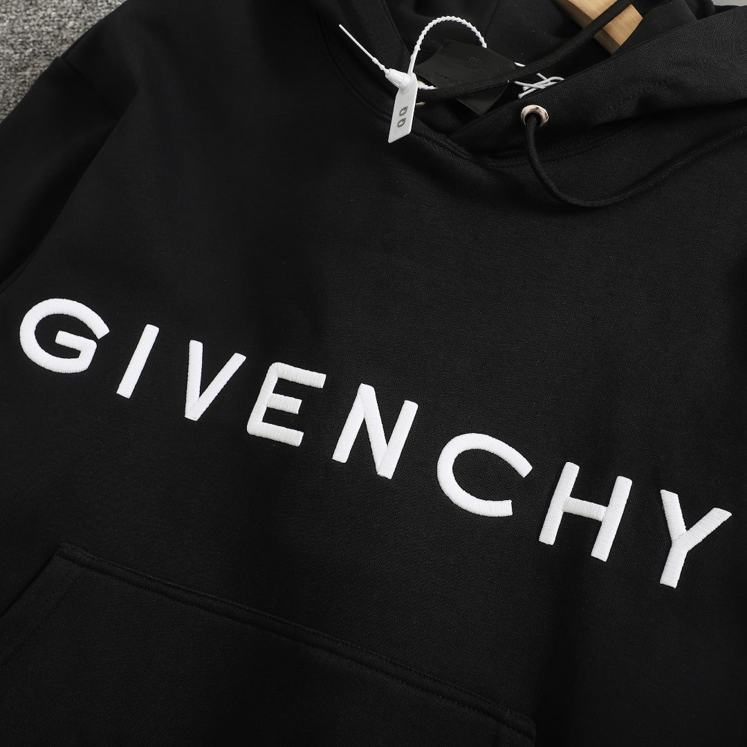 Givenchy 3D Embossed Logo Hoodie