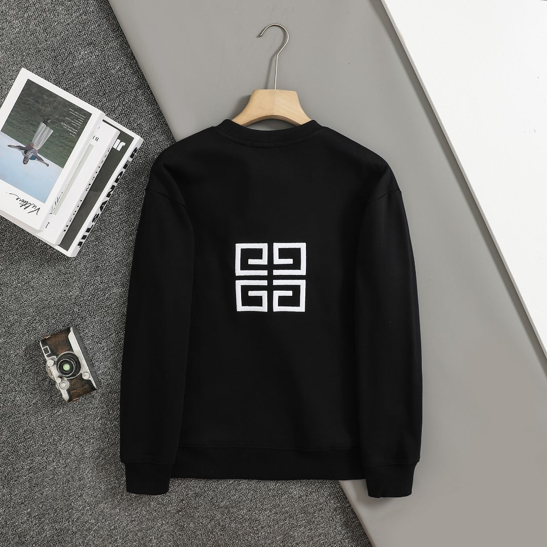 Givenchy Classic Logo Embroidered Pullover Sweatshirt