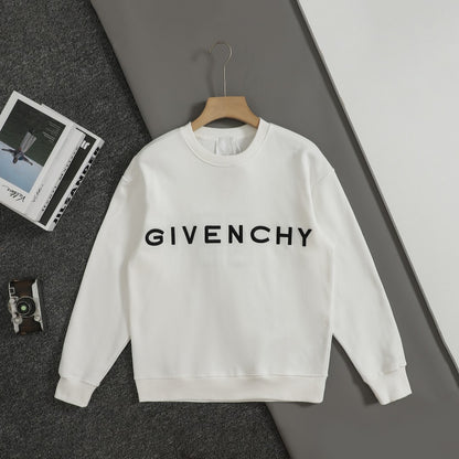 Givenchy Classic Logo Embroidered Pullover Sweatshirt