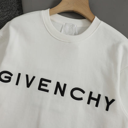 Givenchy Classic Logo Embroidered Pullover Sweatshirt