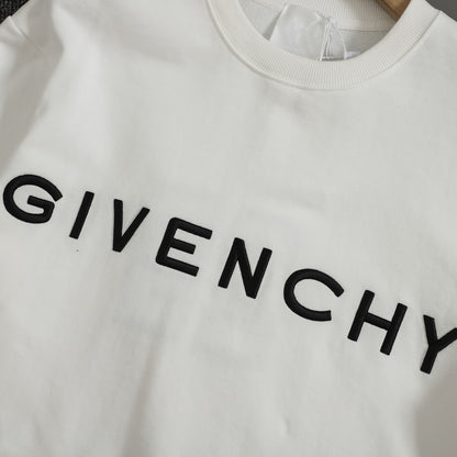 Givenchy Classic Logo Embroidered Pullover Sweatshirt
