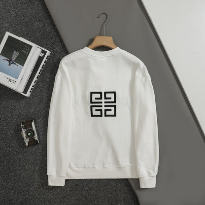 Givenchy Classic Logo Embroidered Pullover Sweatshirt