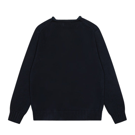 Ralph Lauren Heavy Craftsmanship Bear Vintage Car Knit Crewneck Sweater – Autumn/Winter
