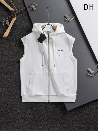Prada Triangle Logo Minimalist Sweatshirt – 25SS
