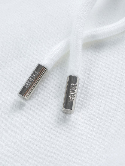 Prada Triangle Logo Minimalist Sweatshirt – 25SS