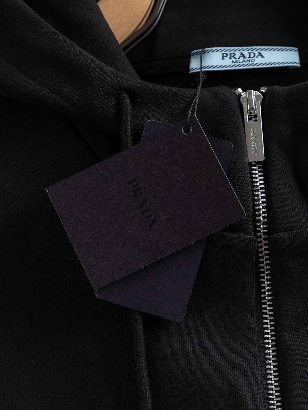 Prada Triangle Logo Minimalist Sweatshirt – 25SS