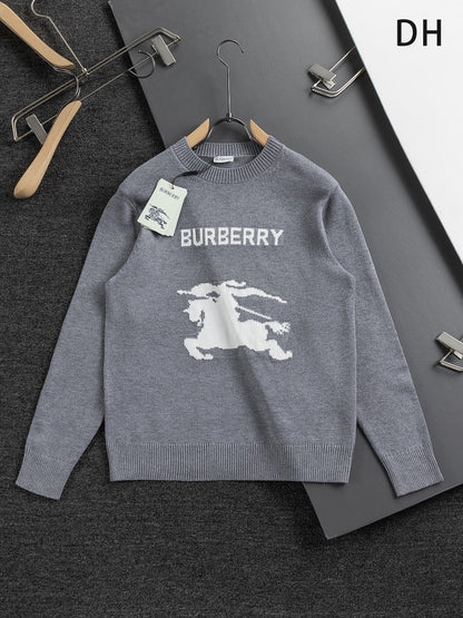 Burberry Equestrian Knight Jacquard Sweater – 25SS