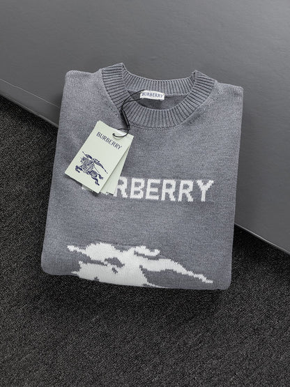 Burberry Equestrian Knight Jacquard Sweater – 25SS