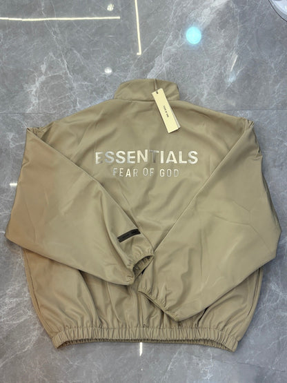Fear of God ESSENTIALS Logo Half-Zip Windbreaker
