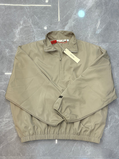 Fear of God ESSENTIALS Logo Half-Zip Windbreaker